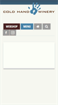 Mobile Screenshot of coldhandwinery.dk